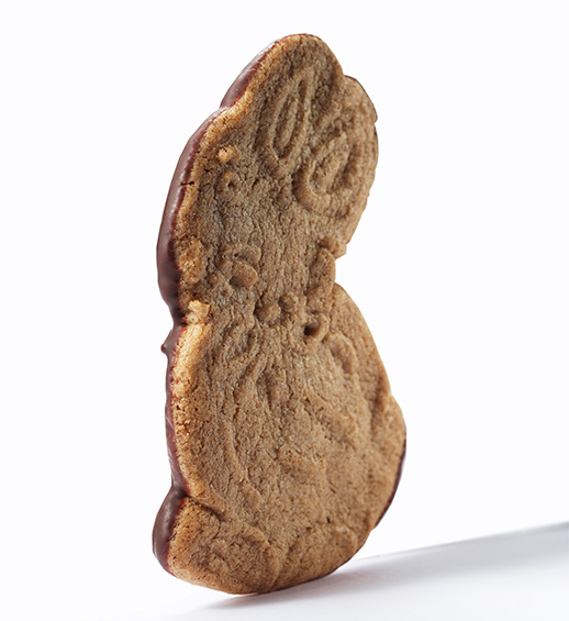 Bio Sablé Citron Osterhase mit Schokolade